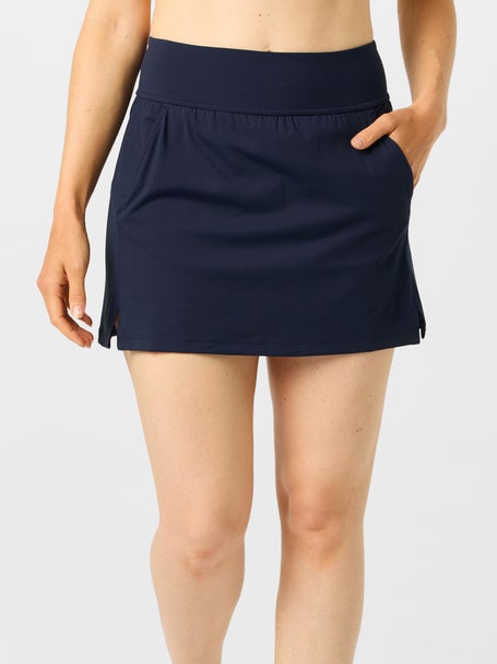 Travis Mathew Womens Core Game Set Match Skirt - Navy