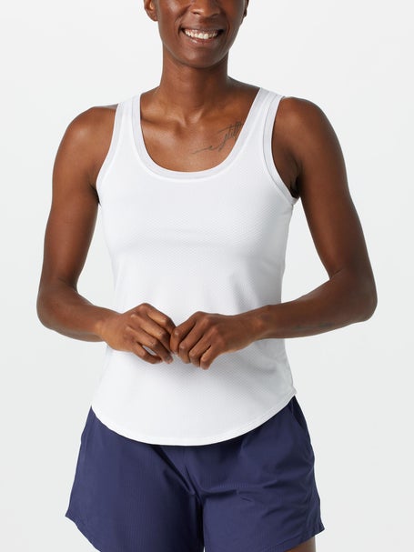 White Racer Tank Top - Mia Mia Mine