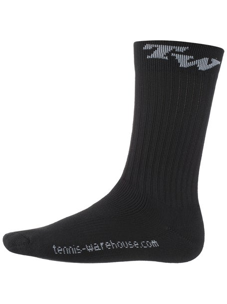 TW Performance Crew Socks Black/Grey