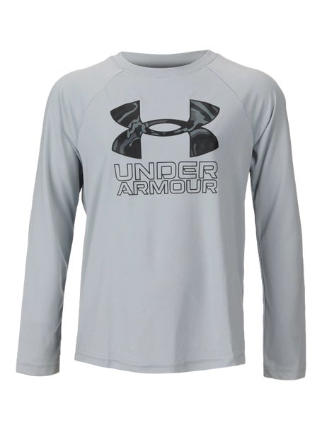 Under Armour Boys Fall Hybrid Print Long Sleeve