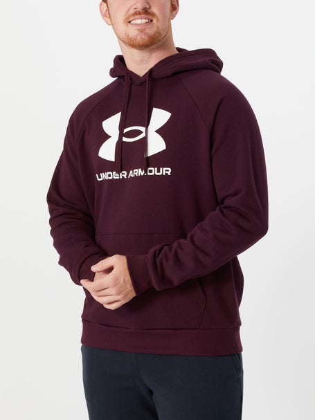 Under Armour Men's Rival Fleece Big Logo Short Sleeve Hoodie