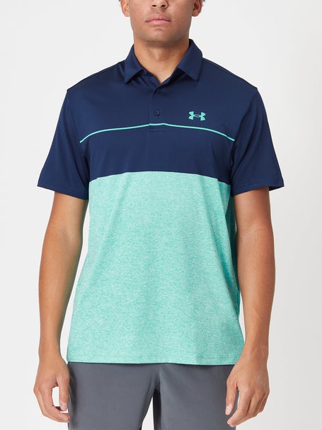 Under Armour Iso-Chill Chest Graphic Polo Shirt - Red - Just Golf