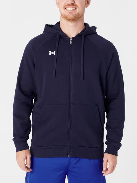 Under Armour Training Rival fleece hoodie in grey