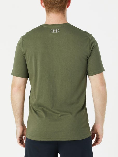 UNDER ARMOUR BOXED STYLE T-SHIRT MENS OLIVE - UGO Sports
