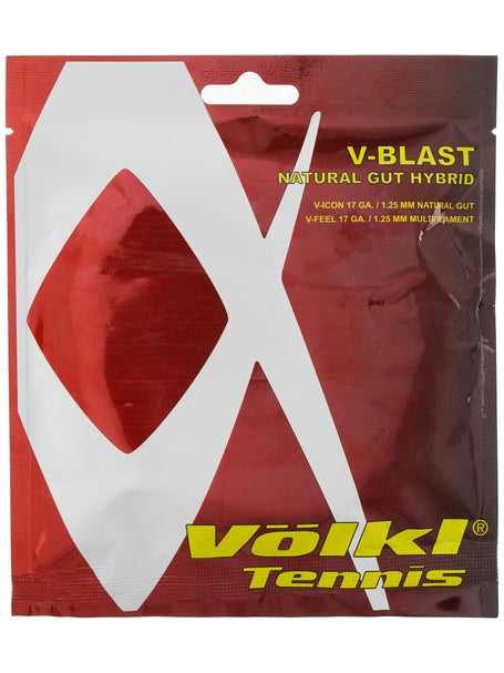 Volkl V-Blast Hybrid 17/1.25 String Yellow/Black/Silver