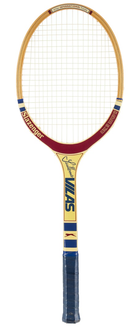 Vintage Slazenger Vilas (Blue Grip) Racquet (1/2)