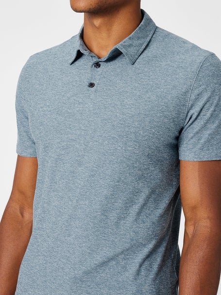 Vuori Men's Strato Tech Polo - Charcoal Heather, S