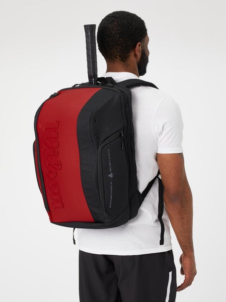Wilson CLASH TOUR BACKPACK RED-BLACK - Paragon Sports