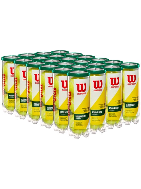 Wilson Champ Regular Duty Tennis Ball 24 Can Case