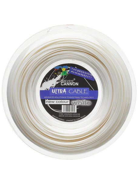 Weiss CANNON Ultra Cable 17/1.23 String Reel White-660