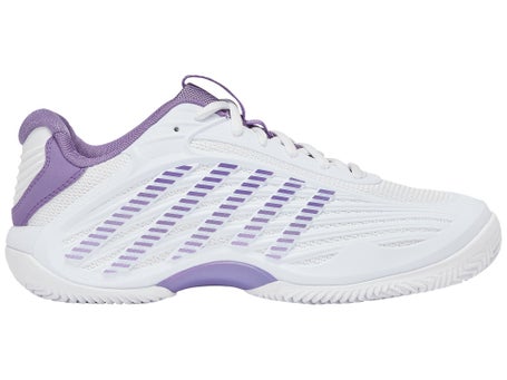 KSwiss Hypercourt Express 3 Clay White/Pu Womens Shoes