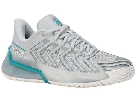 KSwiss Ultrashot 4 Gray/Baltic/White Womens Shoes