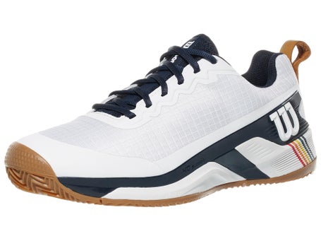 Wilson Rush Pro 4.5 Clay RG White/Navy/Gum Mens Shoes 