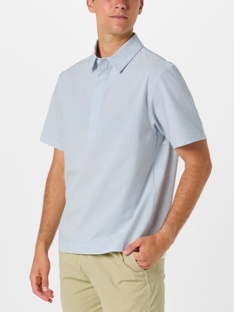 Wilson Mens Tech Seersucker Polo