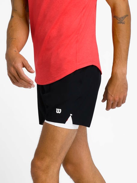 Wilson Mens Core Tournament 5 Short - Black