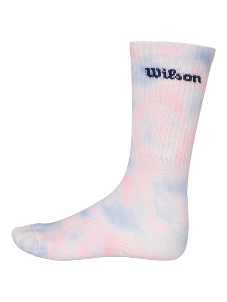 Wilson Beat The Heat Crew Logo Socks - Ombre