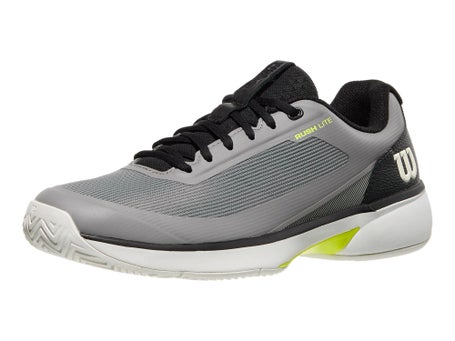Wilson Rush Lite 5 Titanium/White/Black Mens Shoes