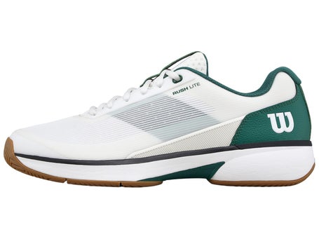 Wilson Rush Lite 5 White/Green/Gum Mens Shoes
