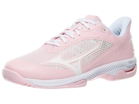 Mizuno Wave Strike Pink/White Woms Pickle Shoes 