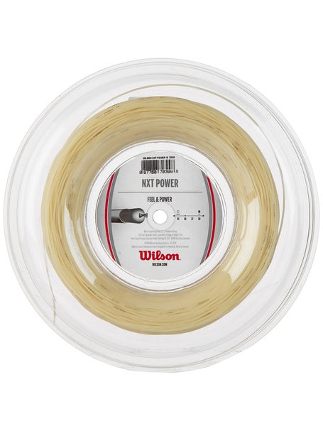 Buy Wilson Synthetic Gut Power 16 Reel - Red Tennis String - 16 Gauge Reel  Online at Low Prices in India 