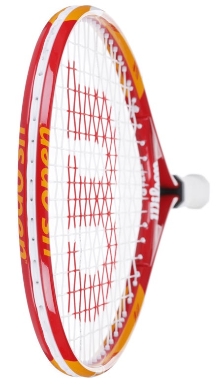 Raquette De Tennis Wilson US Open 23 Junior – 23 Pouces – Blanche Et Noire – Jeune