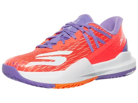 Skechers Baseline Bully Coral/Purple Womens Shoes