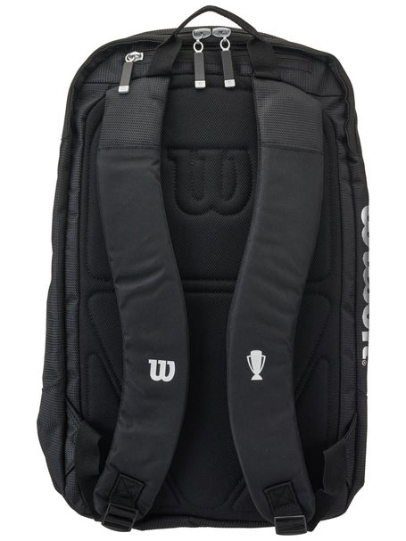 Wilson Laver Cup Super Tour Backpack Bag Black Tennis Warehouse