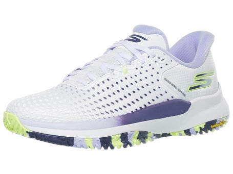Skechers Viper Court Elite Wh/Lav Woms Pickle Shoes