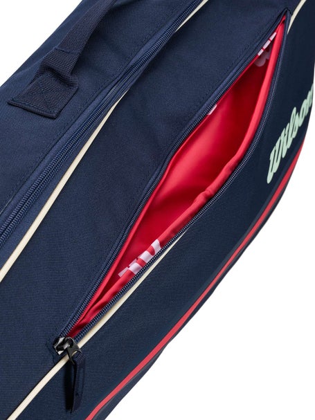 Wilson Team 3-Pack Racquet Bag Navy Tennis Warehouse