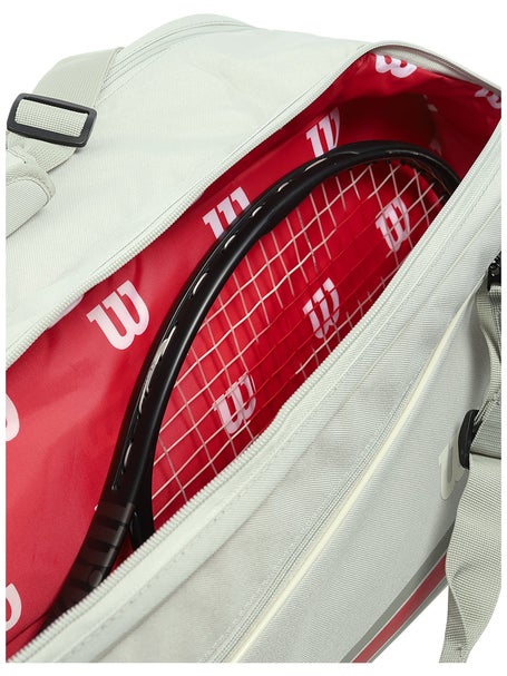 Wilson Team 6-Pack Racquet Bag Oats Tennis Warehouse