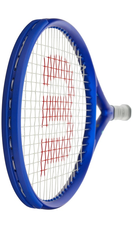 WILSON Zaino Da Tennis Junior – Contiene Fino A 2 Racchette, Grigio/Blu, 67,5 X 10 X 30,5 Cm, Per Bambini