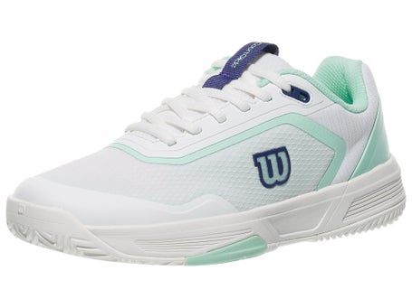 Wilson Courtglide White/Bay/Blue Womens Shoes