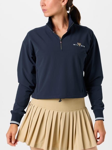Wilson Womens Davenport Half Zip - Navy