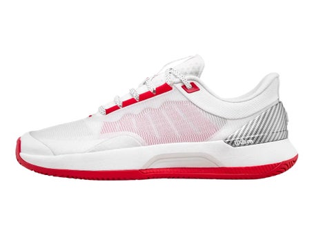 Wilson Intrigue Tour White/Red Womens Shoes