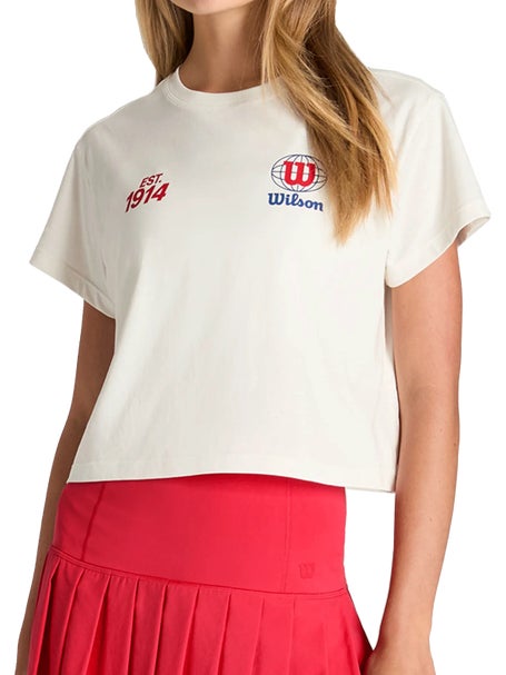 Wilson Womens New York Harper Crop Tee
