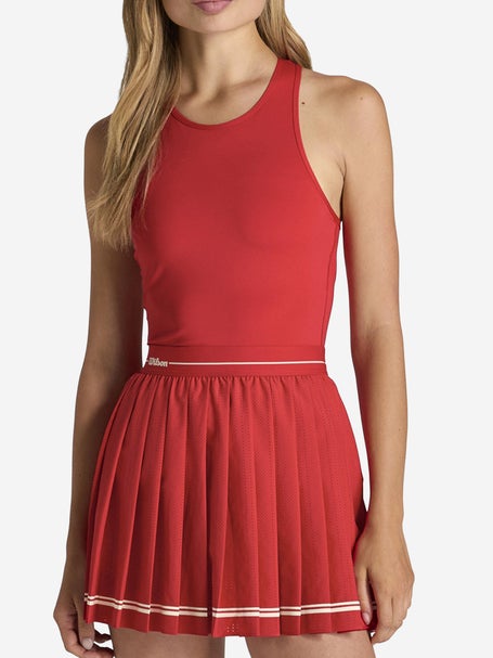 Wilson Womens New York Laser Cut Pleat Dress