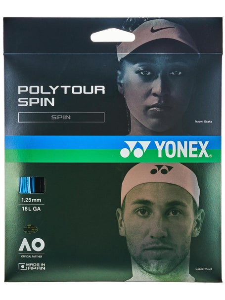 Yonex PolyTour Spin 1.20 x 200 m - Blu - Tennis String