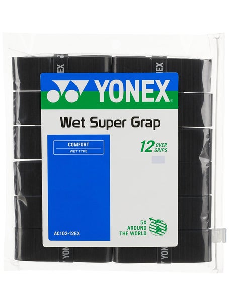 Yonex Super Grap 12 Pack Overgrip Colors