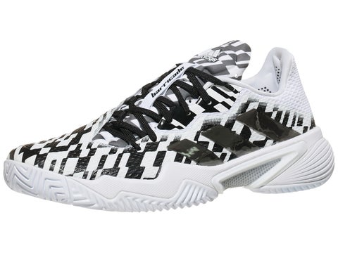 adidas Barricade Black/Black/White Men's Shoes