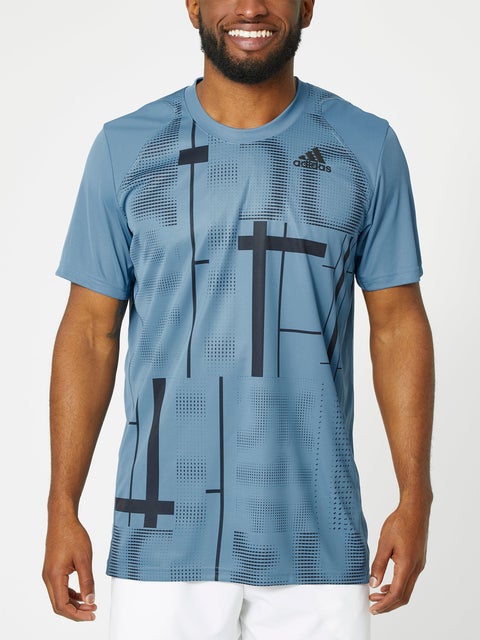 adidas Men's Spring Club Graphic Crew