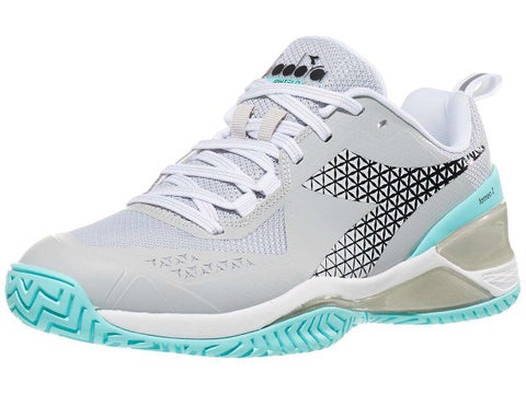 Diadora Speed Blushield Torneo 2 Silver/Blue Wom's Shoe