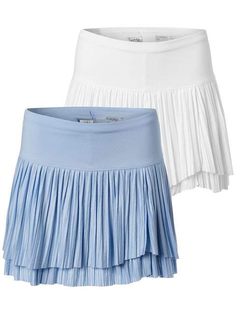 Lucky in Love Women's Going Wild Long Pleated Skirt
