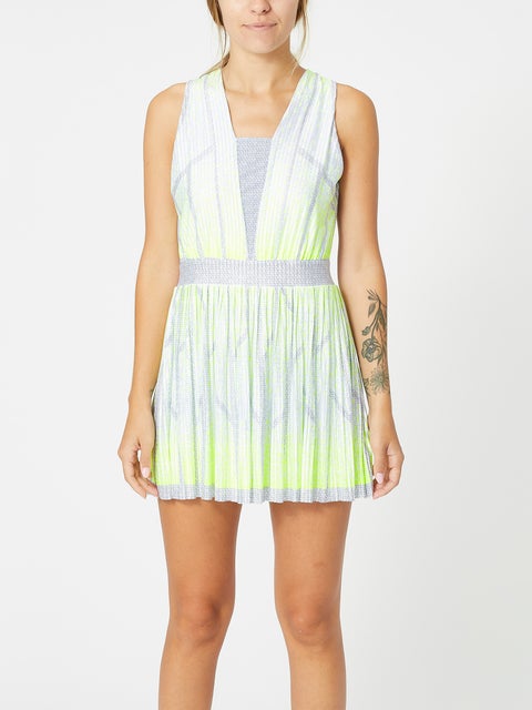 Lucky in Love x KSwiss Pleat Wave Dress