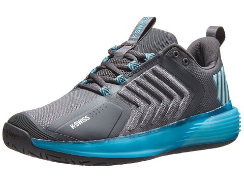 KSwiss Ultrashot 3 Dk Shadow/Scuba Blue Men's Shoes