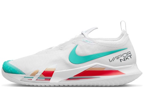 Nike React Vapor NXT White/Washed Teal/Red Men's Shoe