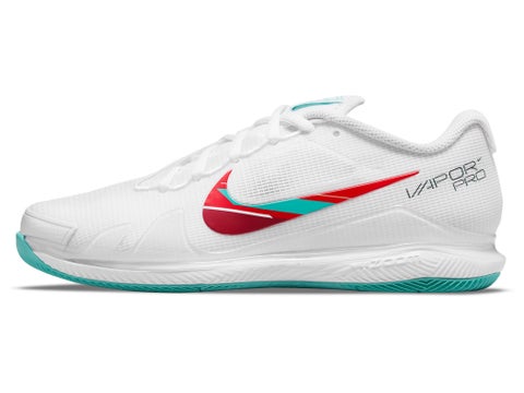 Nike Air Zoom Vapor Pro Wh/Teal/Red Women's Shoe