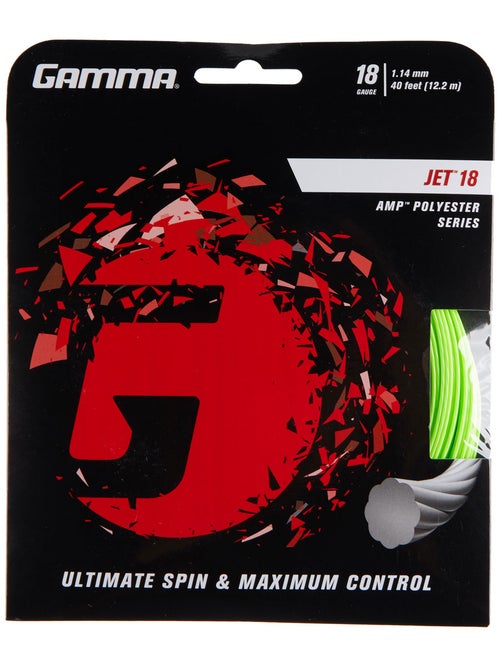 Buy Gamma Moto String Reel 100m Lime Online | Tennis Point UK