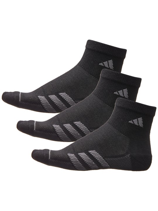 adidas Men's Superlite Stripe II 3Pack Quarter Socks Tennis Warehouse