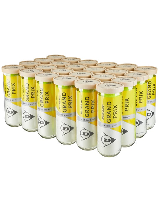 Dunlop Grand Prix Extra Duty Tennis Balls 24 Can Case Tennis Warehouse