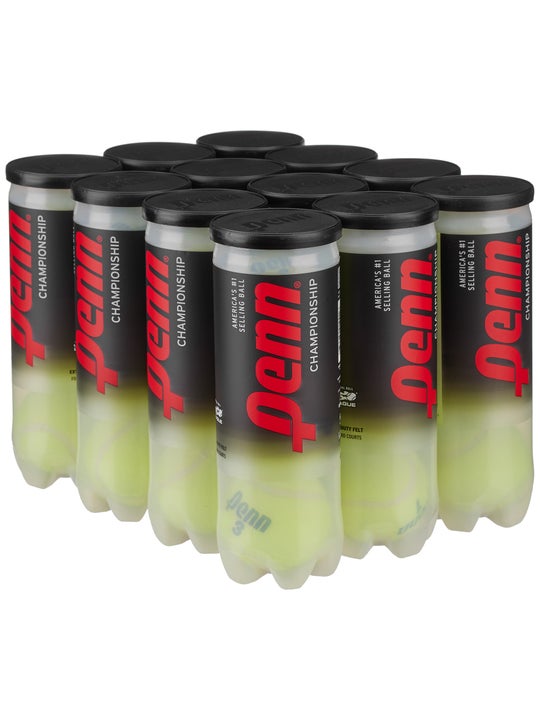 Penn Championship Extra Duty Tennis Balls 12 Can Case Tennis Warehouse